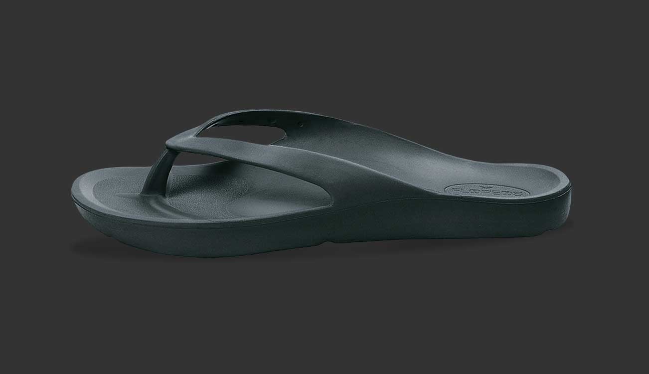 FLOPEDS Laguna Midnight black flip flop